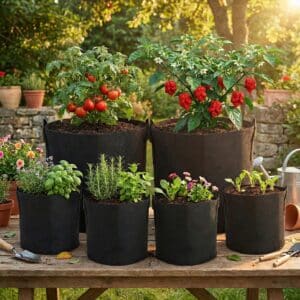 Tyg/Textil Krukor Krukor